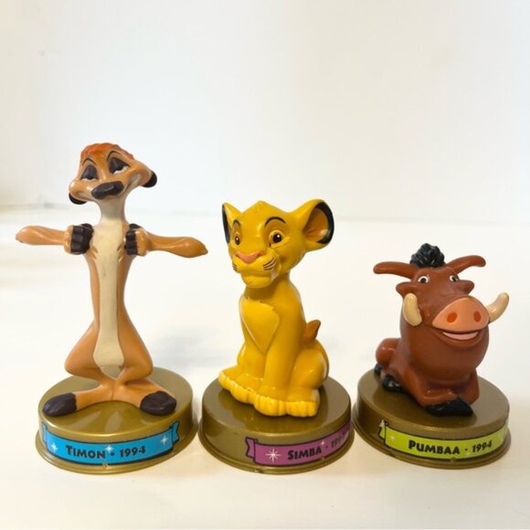 Other - 100 years of Disney McDonald’s toysLion King Figurine Set - Timon, Simba, Pumbaa